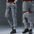 thumbnail image 5 of Designer Clothes Men Autumn Korean Fashion Men Elastic Stretch Tight Fit Versatile Youth Slim Male Skinny Jeans Pants Trousers, 5 of 6