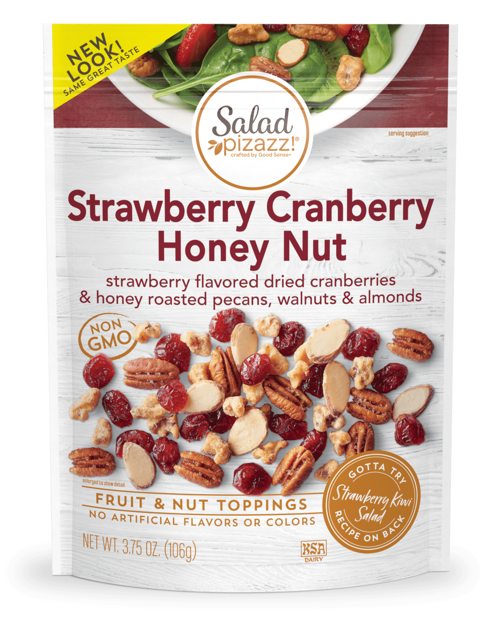 Salad Pizazz!® Dried Strawberry Flavored Cranberries & Honey Roasted