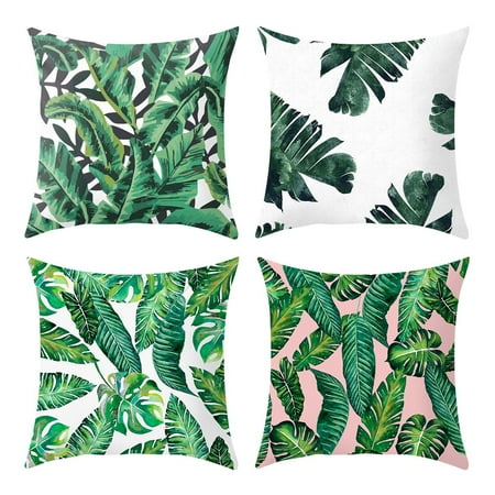 

AdXKenry Pillow Cases Standard Size Pillowcase Modern Pillowcase Decorative Outdoor Linen Square Pillowcase For Sofa Sofa Beds And Cars 18x18 Inches (45 X 45 Cm) 4pc