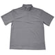 thumbnail image 5 of Yaoyar Mens Quarter Zip Lapel Shirts Solid Textured Casual Short Sleeve Shirt Lightweight Golf Tops, 5 of 7