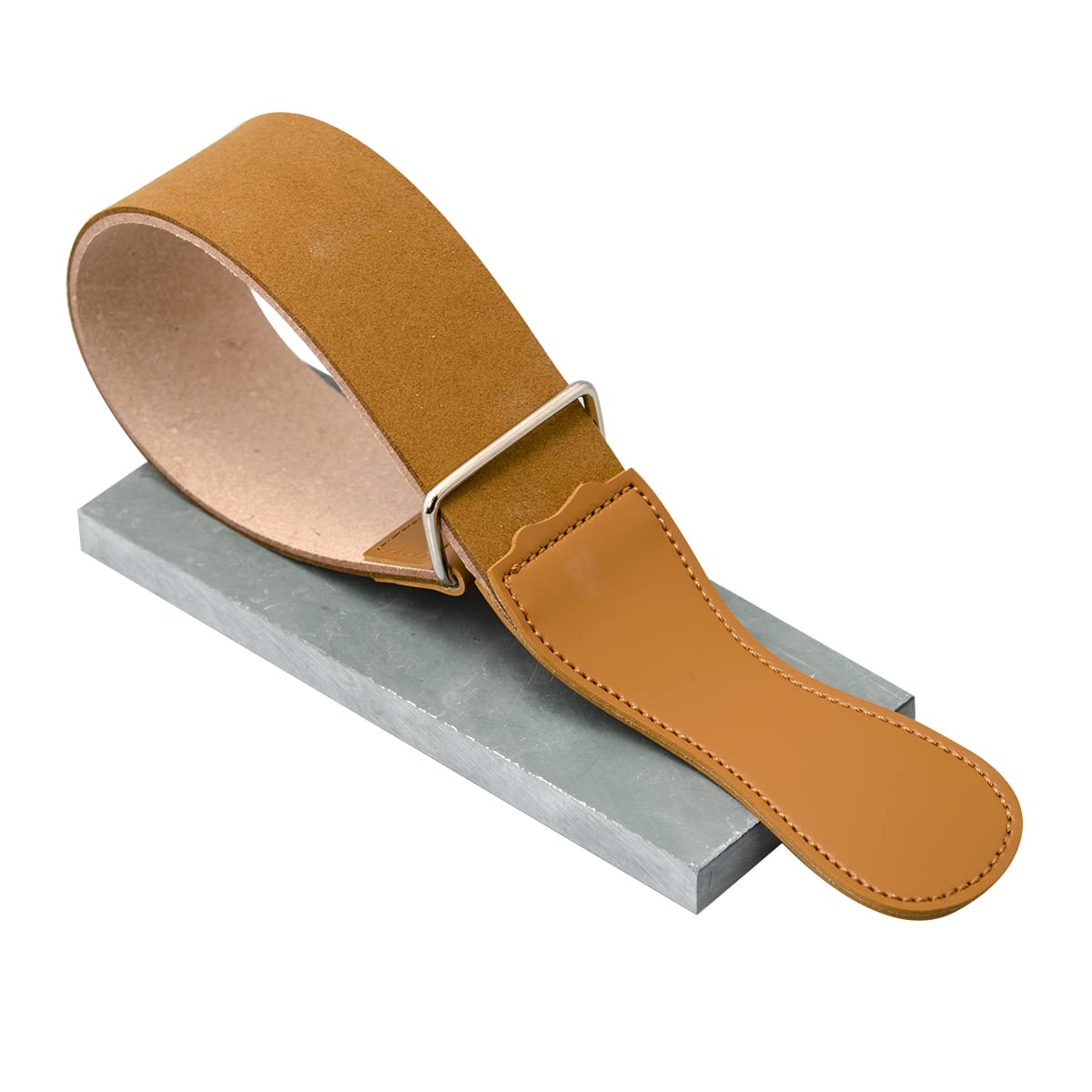 Grandslam Shaving Straight Razor Kit, Steel Cutthroat Straight Razor With Leather Strop, Sharpening Stone, Shaving Brush, Stainless Steel Shaving Bowl, Shaving Soap, Gift for Men