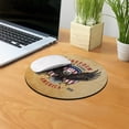 thumbnail image 5 of WIRESTER 7.88 in Round Mouse Pad with Non-Slip Rubber Base for Computers, Laptop, Office & Home - Vintage 250 Years of Freedom US Eagle Patriotic America 1776-2026, 5 of 5