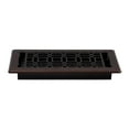 thumbnail image 5 of Decor Grates (4-Pack) NGH410-RB New Gothic Floor Register, 4x10 Inches, Rubbed Bronze Finish, 5 of 5