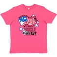thumbnail image 3 of Inktastic Home of the Free Because My Uncle is Brave Youth T-Shirt, 3 of 5