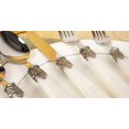 thumbnail image 4 of 18/10 Stainless Steel Flatware set, 5-piece Silverware Set(White Pearl Silverware 5 pcs set), 4 of 5