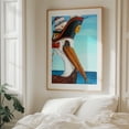 thumbnail image 6 of Captain Pelican - Painting Whimsical Nautical Surrealism Bird Humor Animal Unframed Wall Art Print 16 x 20 inches, 6 of 13