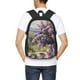 thumbnail image 4 of Balery Lilacs Teapot Scenic Painting Mochila para hombre y mujer - Tela Oxford 600D resistente - Gran capacidad, resistente al agua, ideal para la escuela, viajes y senderismo, 4 of 6