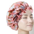 thumbnail image 3 of Gorras ajustables para el cabello Gorros reversibles de con , gorros de noche suaves, elásticos y suaves para el cabello , para Yinane Gorro de dormir, 3 of 7