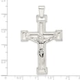 thumbnail image 2 of FJC Finejewelers 925 Sterling Silver Polished Crucifix Charm 57 x 34 mm, 2 of 6