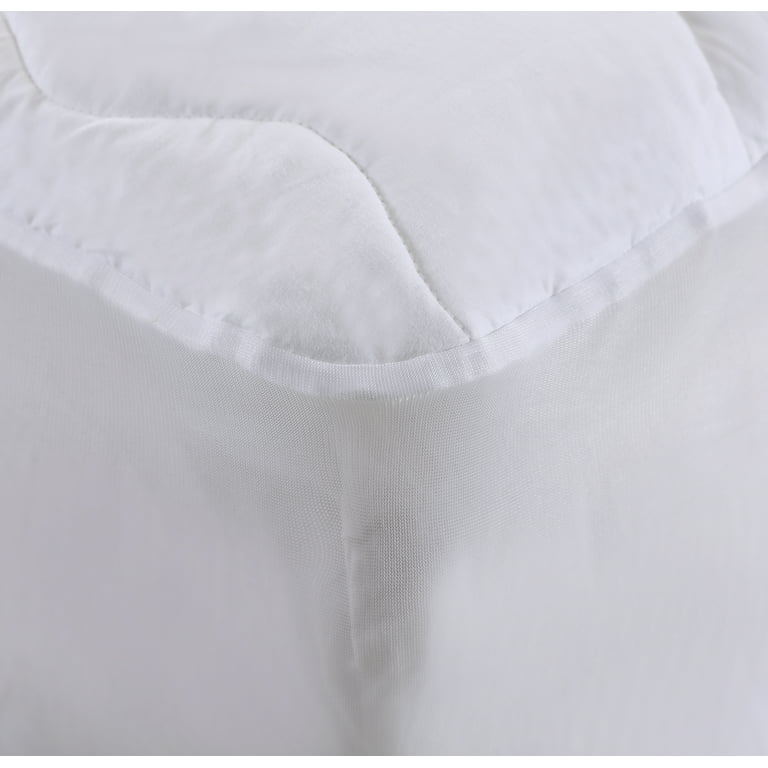 California Design den Waterproof Mattress Protector - Soft, Noiseless, Cool Bamboo Rayon (Twin Size), White