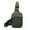 Green, variant on AIGIA Small Crossbody Sling Bag for Men Women, Mini Shoulder Messenger Bag Casual Phone Chest Bag for Travel Walking