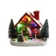 thumbnail image 1 of Estatua de Casa de Navidad kusrkot adornos de luz LED, 1 of 8