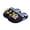 Dark Blue-a, variant on LIIPEE Girls Sandals Kids Casual Summer Cute Cartoon Decoration Lightweight Garden Slide Hole Shoes Outdoor Comfortable Soft Outsole Non- Footwear,5-5.5 Years