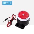 thumbnail image 2 of Sirena de alarma KERUI J02 Mini sirena de alarma con cable 120dB índice de sonido alerta rápida trabajo para alarma antirrobo sistema de seguridad para el hogar KERUI Sirena de alarma, 2 of 2
