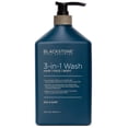 thumbnail image 1 of Blackstone Men's Grooming Lavado 3 en 1 para hombres | Limpia y acondiciona el cabello, cuerpo y rostro | Para todo tipo de piel y cabello | Con Aceite de Coco, Vitamina B5 y Cafeína - Sea & Surf (32, 1 of 5