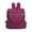 Rose Red, variant on Luxtrada Backpack Purse for Women Men Book Bags Travel College Shoulder Bags,Purple