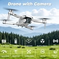 thumbnail image 4 of 4K HD Camera Foldable Drone, WiFi FPV RC Quadcopter with One Key Takeoff Landing, Altitude Hold, 360° Flip, Drone Toy for Kids Beginners 10+, 4 of 11