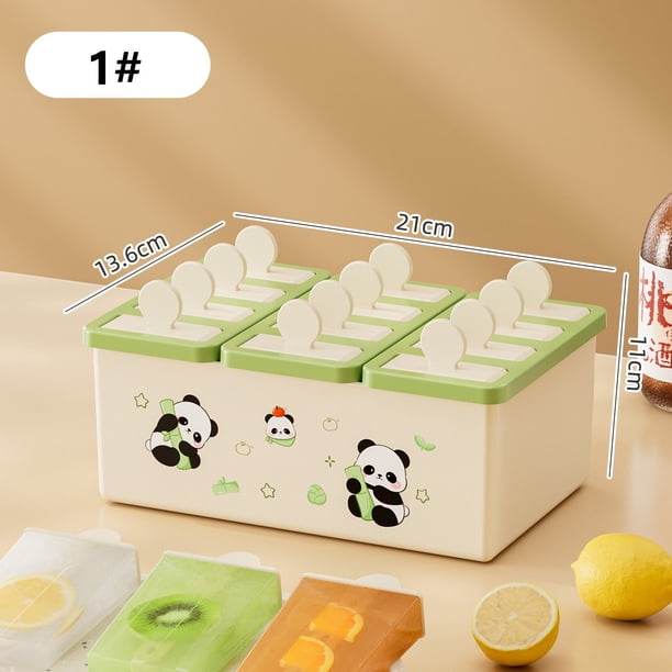 Molde casero for helado de paletas Herramienta de congelador DIY de 1 pieza for hacer deliciosas delicias congeladas