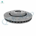 thumbnail image 3 of Front Drilled Slotted Brake Disc Rotors 328mm For 2005-2010 Jeep Grand Cherokee, 3 of 6