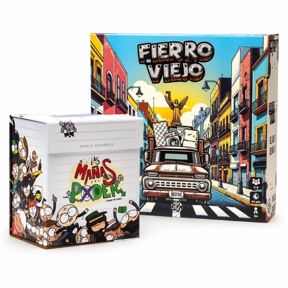 Pack de Mañas del Poder y Fierro Viejo - Juego de Mesa