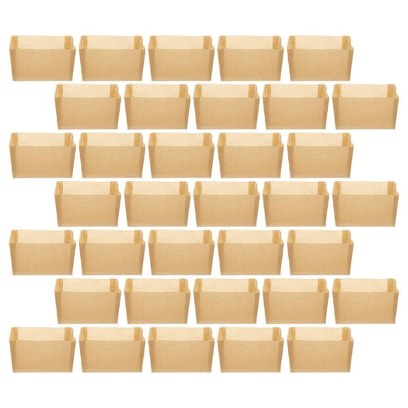 BESTYASH 50Pcs Khaki Parchment Bread Pan Liners Nonstick Loaf Pan Liners for Baking Bread