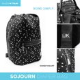 thumbnail image 6 of Baby K'tan Sojourn Diaper Bag – Machine Washable Backpack with Changing Pad, Laptop Pouch, Cooler & Wet Nappy Bag, Sweetheart Black, 6 of 13