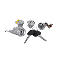 thumbnail image 2 of Ignition Barrel, Door Locks and Gas Lock with 2 Keys for Toyota Pickup Hilux RN85 LN106 1988-1997, 2 of 3