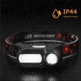thumbnail image 5 of Portable Rechargeable LED Headlamp for Fishing and Camping, Waterproof with Super Bright LED Light Source for Hunting and Outdoor Hiking with 1500mAh battery, 5 of 5