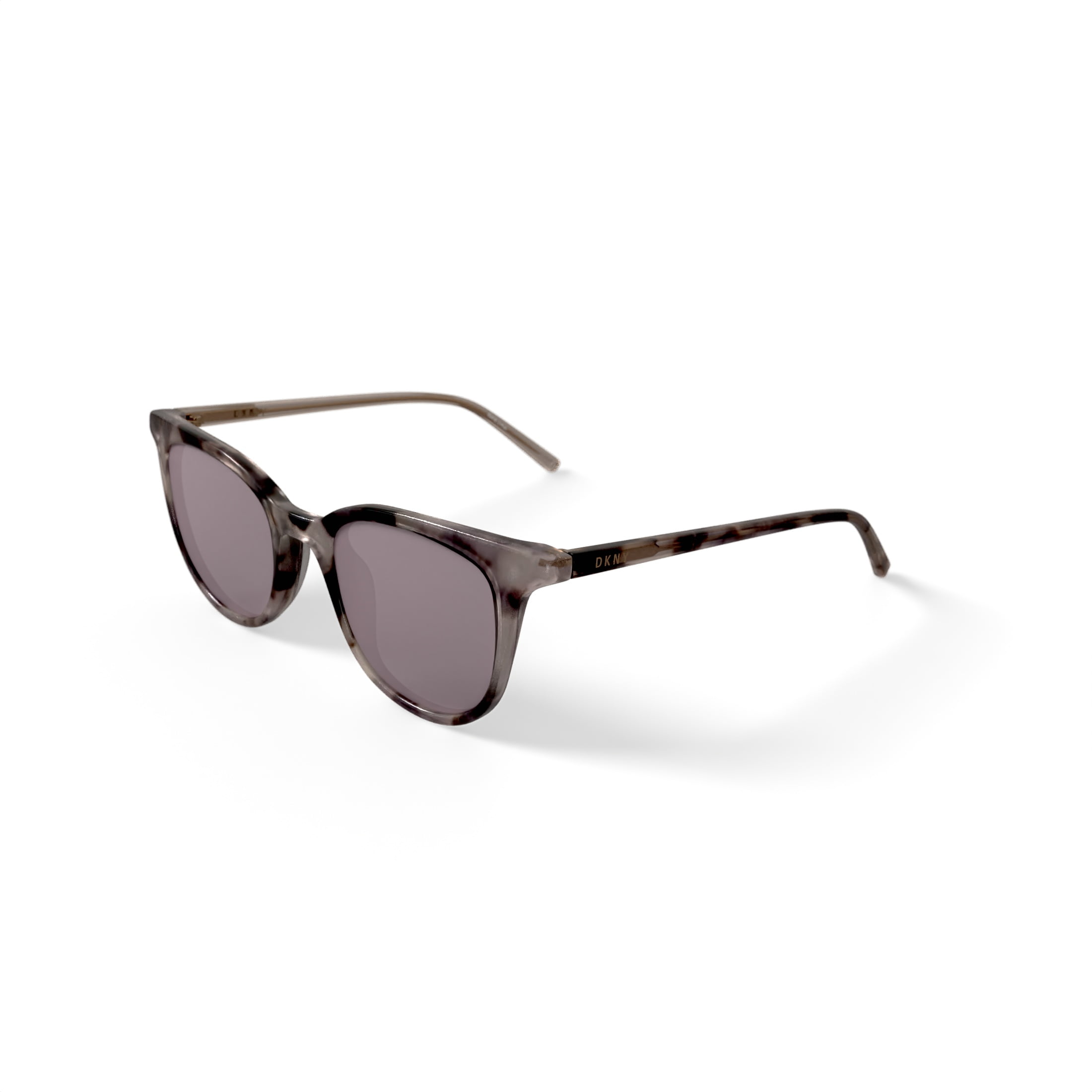 DKNY Women's Rx'able Fashion Sunglasses, DK507SG, Blush Tortoise, 49-20-135, with Case