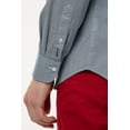 thumbnail image 4 of GANT Men's Stone Grey Nordic Geo Print Button Down Shirt 3003330 Size M, 4 of 5