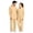 Khaki, variant on Jumpsuit for Men Solid Color Long Sleeve Hooded One-piece Suit Everyday Comfortable Lightweight Casual Mens Jumpsuits Blue L