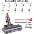 thumbnail image 2 of Direct Drive Brush Head for Dyson V7 V8 V10 V11 V15 Vacuum Parts with Carpet Brush for Carpet Floor, 2 of 5