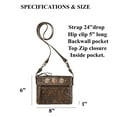 thumbnail image 2 of American West Women's Trail Rider Crossbody Bag - 9265884 One Size, 2 of 6