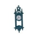 thumbnail image 5 of Reloj de pared para casa de muñecas, modelo de escena en miniatura, accesorios de decoración para casa de muñecas para Azul Zulema reloj de pared casa de muñecas, 5 of 8