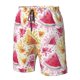 thumbnail image 4 of Fotbe Watermelon Trajes de Baño Estampados para Hombre, Shorts de Verano de Secado Rápido, Ropa de Playa, Bañadores-3X-Large, 4 of 6