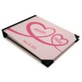 thumbnail image 2 of Darling Souvenir Pink Hearts Wedding Guest Book Hardbound Guest Sign-In Book Guest Registry Guestbook-9 x 12 Inches, 2 of 5