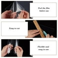 thumbnail image 4 of 10 pcs Clear Plastic Sheet Thin PVC Sheets 8.3"x11.7"x0.015" Craft Plastic Sheets A4 Flexible Clear Plastic Sheet for Displays Structural Parts Signs Home Decor, 4 of 6