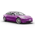 thumbnail image 6 of Rwraps Purple Cheetah Matte Vinyl Film Wrap 59in x 12ft Vinyl Vehicle Car Film Sheet Roll, 6 of 10