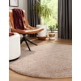 thumbnail image 3 of Jill Zarin Shaggy Chic Collection Area Rug - Shaggy (5' 3" Round Mushroom), 3 of 12