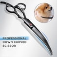 thumbnail image 4 of Sunrain 7.0in Stainless Steel 6 In 1 Professional Dog Grooming Scissors Kit, Heavy 4cr Tit-780, 4 of 5