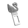 thumbnail image 4 of Clips para cinturón de seguridad con diamantes de imitación, compacto, portátil, cómodo, ajustador de cinturón de seguridad para coche Tipo 5, 4 of 10