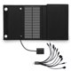 thumbnail image 1 of Panel solar USB plegable de 70 W, cargador solar portátil, plegable, resistente al agua, para teléfono móvil, camping y senderismo, 1 of 8
