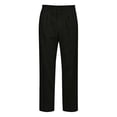 thumbnail image 5 of Dpytoraw Men's Relaxed Fit Corduroy Dress Pants Straight Leg Business Casual Trousers Black L, 5 of 5