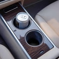 thumbnail image 6 of 2 Pack Car Coasters Black Ceramic Car Cup Holder Coaster Solid Color Absorbent Drink Coasters Protects Interior from Spills, Car Interior Accessories, 6 of 8