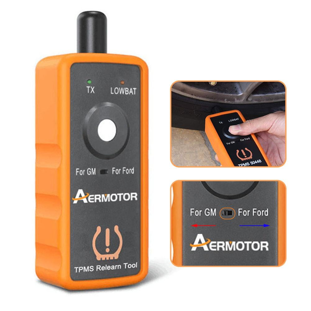 2 in 1 TPMS Relearn Tool Super EL50448 TPMS Reset Tool for GM for Ford Tire Pressure Monitor
