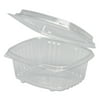 Genpak Clear Hinged Deli Container, APET, 12 oz, 5 3/8 x 4 1/2 x 2 7/8, 200/Carton -GNPAD12F