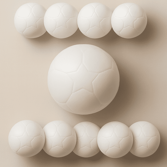 Pelotas De Repuesto Para Futbolito - Paquete 10 Balones. Futbol de mesa.