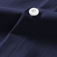 thumbnail image 6 of Mens Shirts Spring Summer Breathable Long Sleeve Button Down Band Collar Work Shirts Beach Shirt, 6 of 8