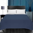 thumbnail image 4 of ROYALE LINENS Cotton Waffle Blanket - Breathable and Soft, Lightweight and Cozy Waffle Weave Bed Blanket for All Season (Twin, Bering Sea), 4 of 5