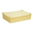 thumbnail image 3 of Caja para fermentar masa de pizza con tapa. Caja para fermentar pan. Almacenamiento versátil de masa. Amarillo grande, 3 of 9